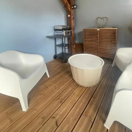 Maison Bleue, Centre, Proche Vignoble, Terrasse Avec Vue تان