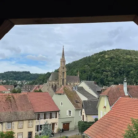 Maison Bleue, Centre, Proche Vignoble, Terrasse Avec Vue Thann